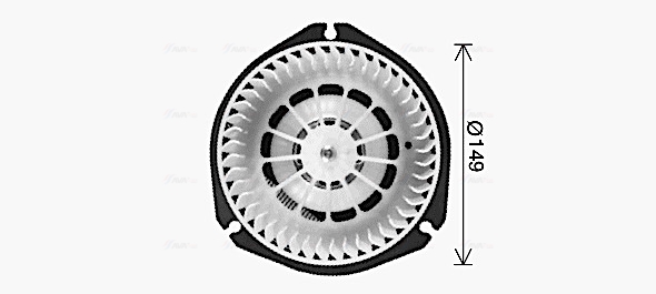 Ava Cooling Kachelventilator CT8082