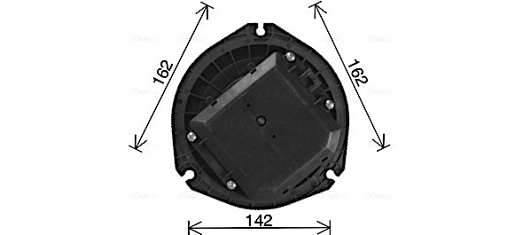 Kachelventilator Ava Cooling CT8082