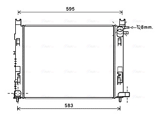 Radiateur Ava Cooling DA2007