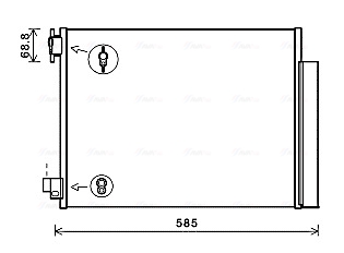 Airco condensor Ava Cooling DA5011D