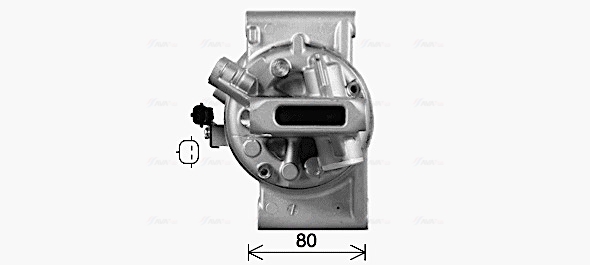 Ava Cooling Airco compressor DAK019