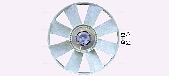 Ava Cooling Ventilatorwiel-motorkoeling DFF084