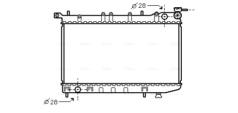 Radiateur Ava Cooling DN2123