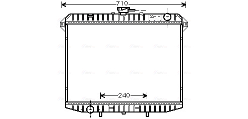 Radiateur Ava Cooling DN2148