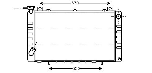 Radiateur Ava Cooling DNA2150