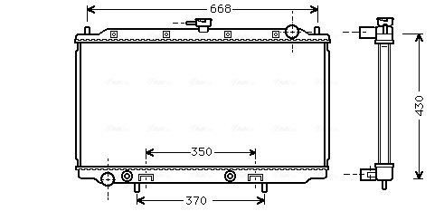 Radiateur Ava Cooling DN2196