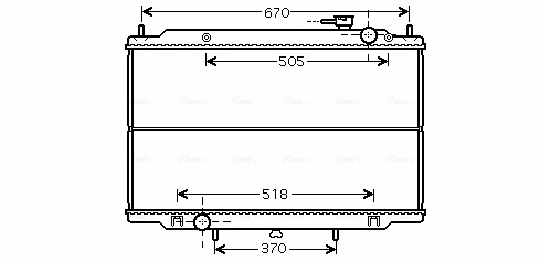 Radiateur Ava Cooling DN2266