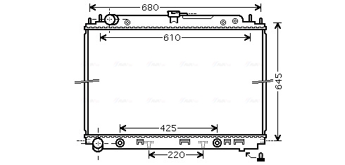 Radiateur Ava Cooling DNA2297