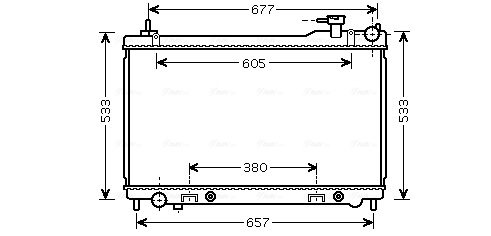 Radiateur Ava Cooling DN2304