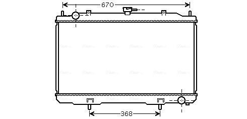 Radiateur Ava Cooling DN2324