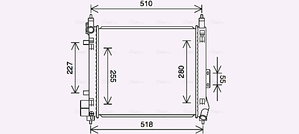 Radiateur Ava Cooling DN2439