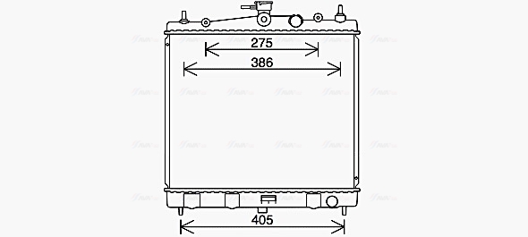 Radiateur Ava Cooling DN2454