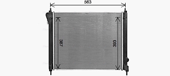 Ava Cooling Radiateur DN2470