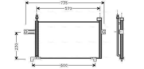 Airco condensor Ava Cooling DN5194