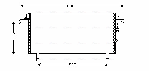 Airco condensor Ava Cooling DN5268