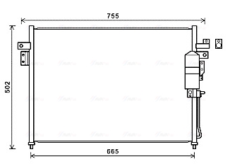 Airco condensor Ava Cooling DN5404D