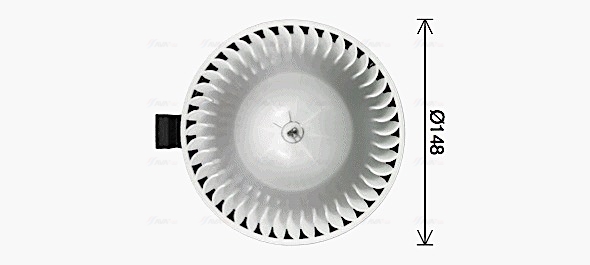 Ava Cooling Kachelventilator DN8474