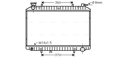 Radiateur Ava Cooling DNA2173