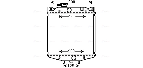 Radiateur Ava Cooling DU2001