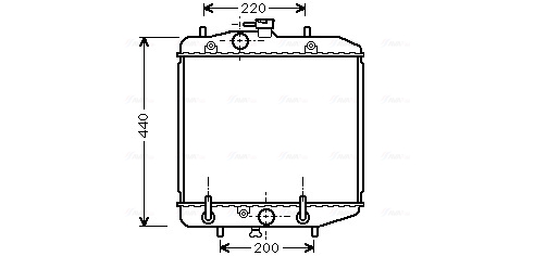 Radiateur Ava Cooling DU2025