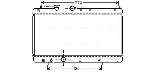 Radiateur Ava Cooling DU2033