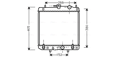 Radiateur Ava Cooling DU2045