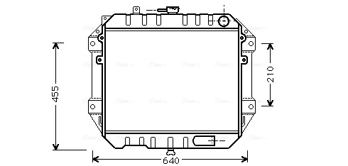 Radiateur Ava Cooling DU2051