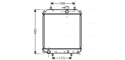 Radiateur Ava Cooling DU2057