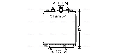 Radiateur Ava Cooling DU2077