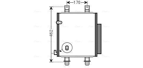 Airco condensor Ava Cooling DU5072D