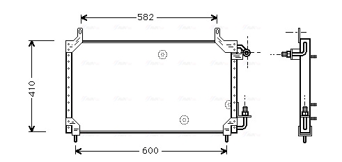 Airco condensor Ava Cooling DW5006