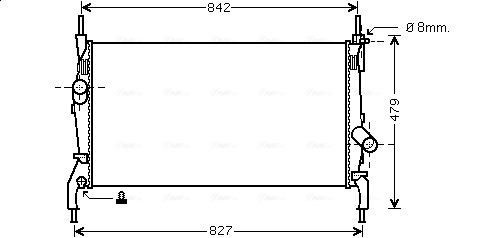 Radiateur Ava Cooling FDA2405