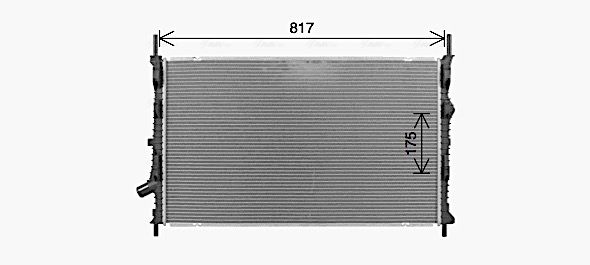 Ava Cooling Radiateur FD2679