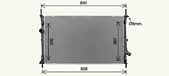 Ava Cooling Radiateur FD2679