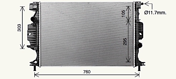 Ava Cooling Radiateur FD2689