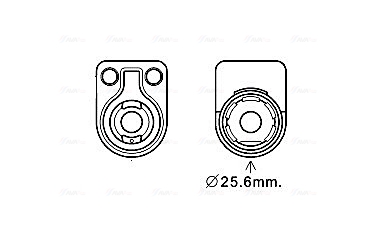 Oliekoeler motorolie Ava Cooling FD3624