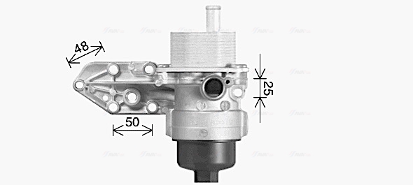 Ava Cooling Oliekoeler motorolie FD3669H