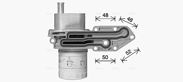 Ava Cooling Oliekoeler motorolie FD3684H