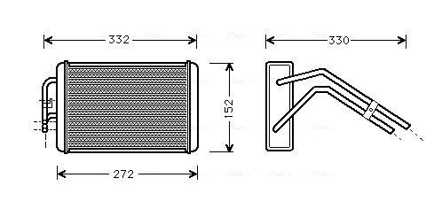 Kachelradiateur Ava Cooling FD6291