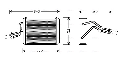 Kachelradiateur Ava Cooling FD6317