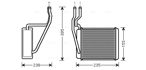 Kachelradiateur Ava Cooling FD6329