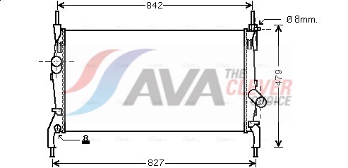Radiateur Ava Cooling FDA2405