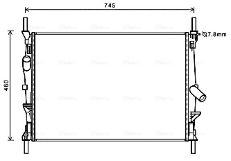 Radiateur Ava Cooling FDA2589