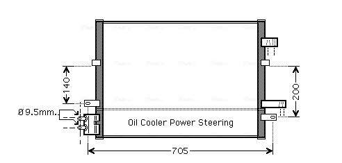 Airco condensor Ava Cooling FDA5377