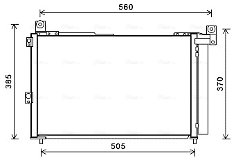 Airco condensor Ava Cooling FDA5486D