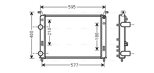 Radiateur Ava Cooling FT2370