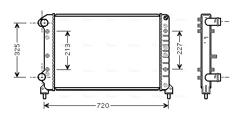 Radiateur Ava Cooling FTA2261