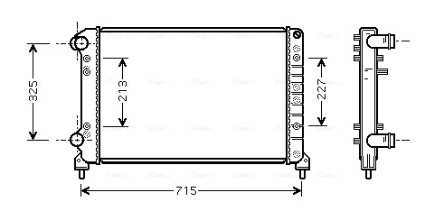 Radiateur Ava Cooling FTA2262