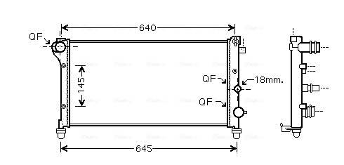 Radiateur Ava Cooling FTA2292