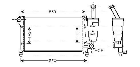 Radiateur Ava Cooling FTA2368